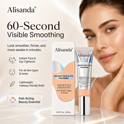 Alisanda® Instant Face Tightener – Visible Smoothing in 60 Seconds, Monthly Performance Upgrade in 30 Days