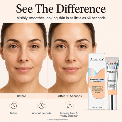 Alisanda® Instant Face Tightener – Visible Smoothing in 60 Seconds, Monthly Performance Upgrade in 30 Days