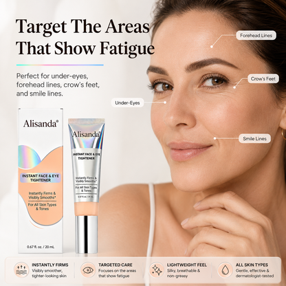 Alisanda® Instant Face Tightener – Visible Smoothing in 60 Seconds, Monthly Performance Upgrade in 30 Days