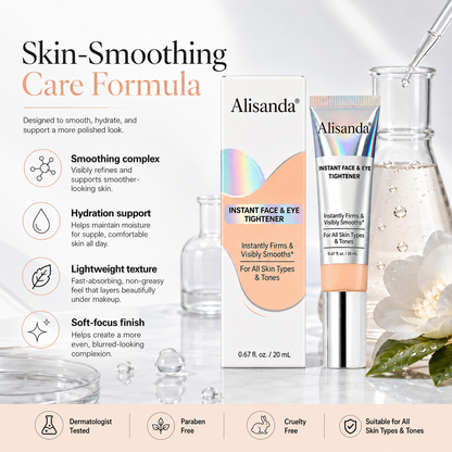Alisanda® Instant Face Tightener – Visible Smoothing in 60 Seconds, Monthly Performance Upgrade in 30 Days