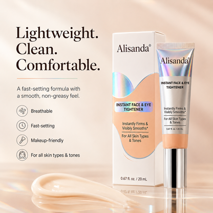 Alisanda® Instant Face Tightener – Visible Smoothing in 60 Seconds, Monthly Performance Upgrade in 30 Days