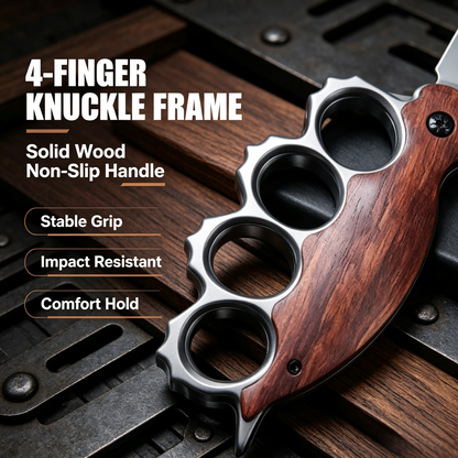 🔥Limited Time-50% OFF🔥Tiger Finger Fist Tactical Folding Knife🗡️