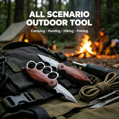 🔥Limited Time-50% OFF🔥Tiger Finger Fist Tactical Folding Knife🗡️