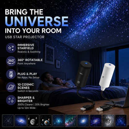 ✨ Plug-and-Play HD Star Projector 🥳50,000+ Happy Users