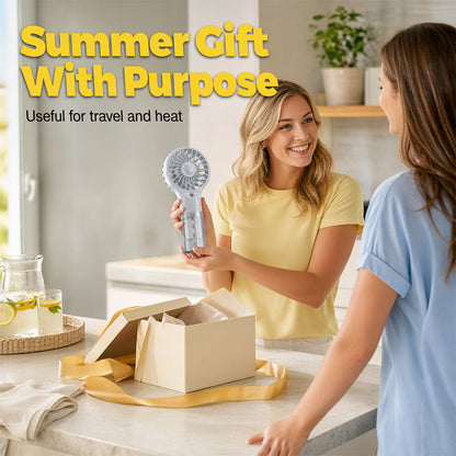 🏖️🌞Summer New Hot Selling🎁❄️Portable Handheld Mist Cooling Fan💦