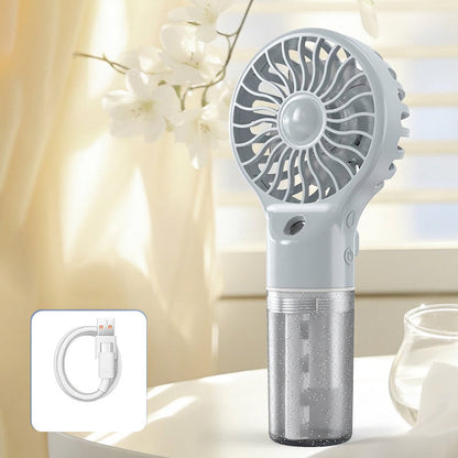 🏖️🌞Summer New Hot Selling🎁❄️Portable Handheld Mist Cooling Fan💦